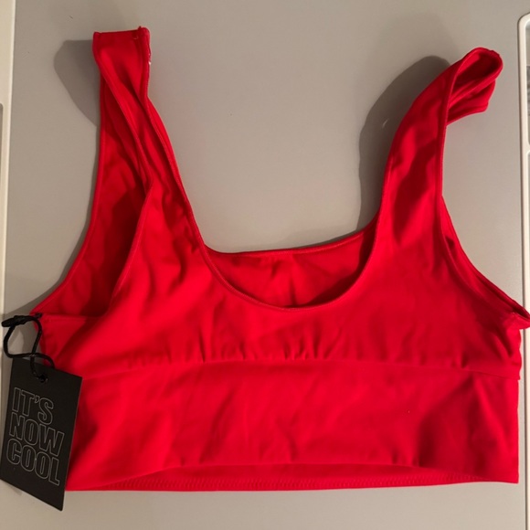 Red High-Waisted Bikini Set - Picture 3 of 6